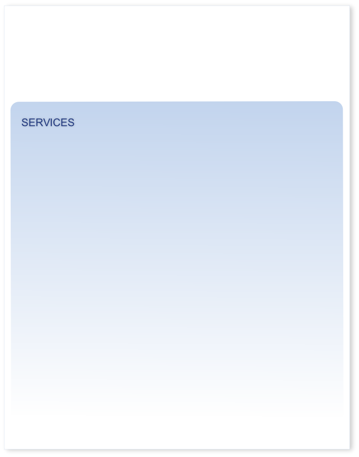 SERVICES

